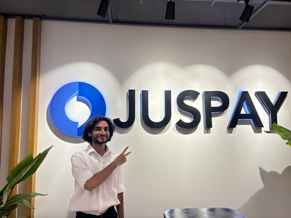 At the JusPay office